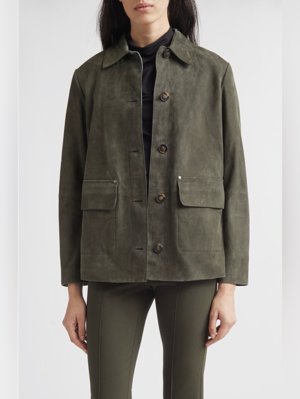Vince Suede Barn Jacket